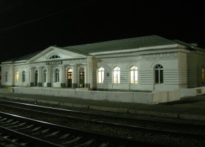 Вокзал станции Сергач по проекту архитектора А.В.Щусева (1914)