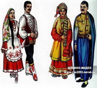 Татарские костюмы.Татар костюмнары