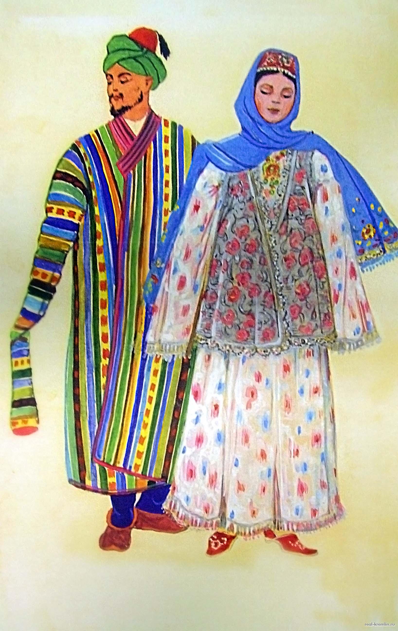 Татарские  костюмы