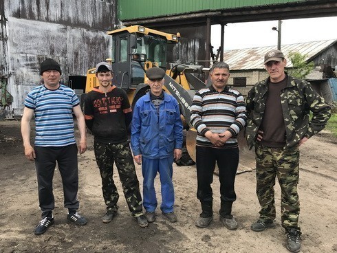 село Шубино Сергачского района,механизаторы села