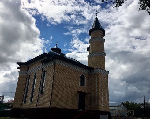 Открытие новой мечети "Бергэлек" в селе Грибаново