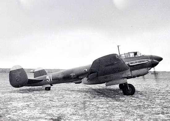 Пе-2 пикирующий бомбардировщик