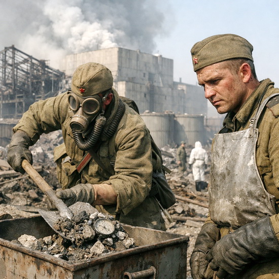 Солдаты ликвидаторы Маяк