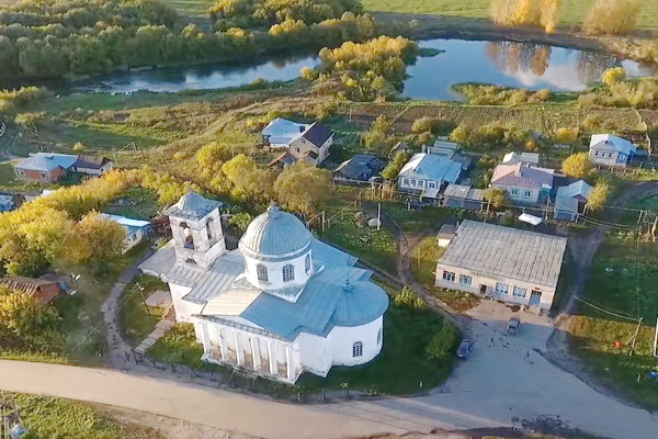 Храм Николая Чудотворца в селе Пожарки Сергачский район